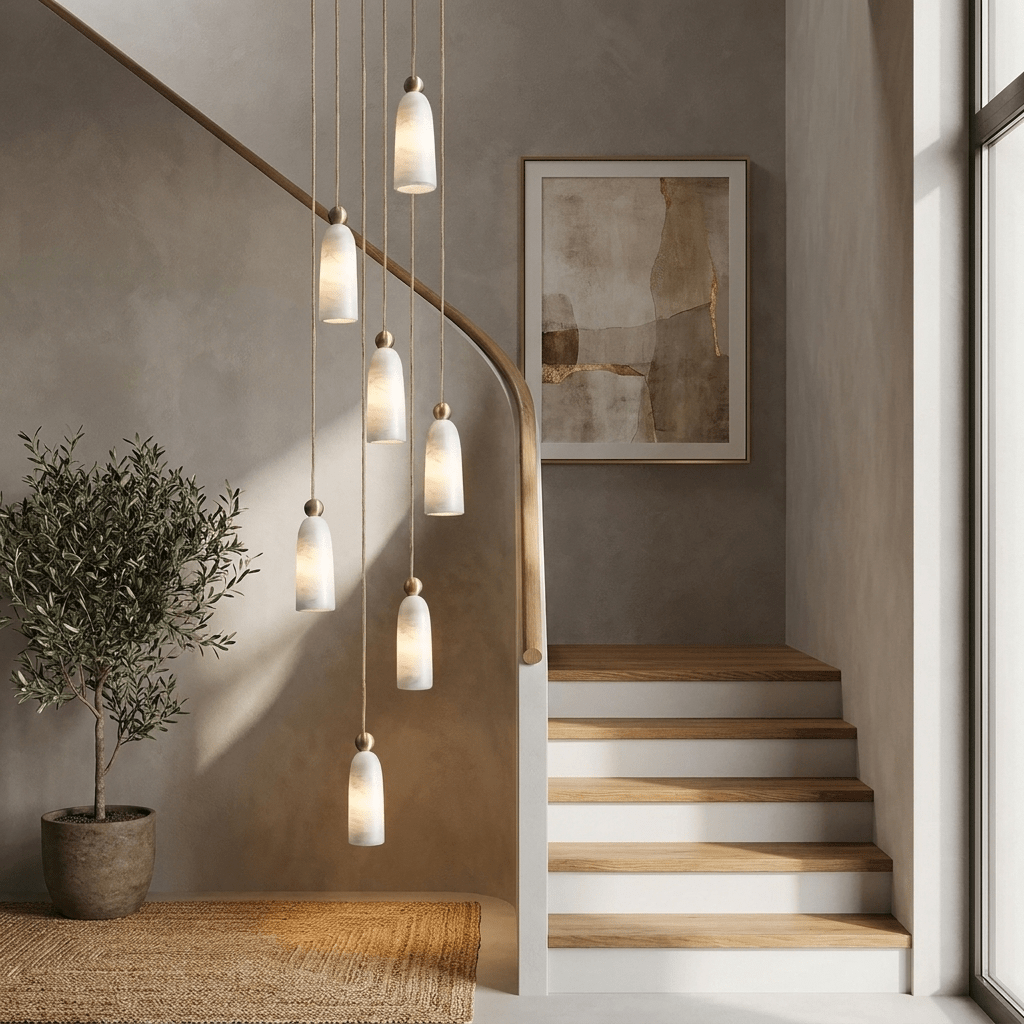Elainaine Bell grappolo lampada a sospensione