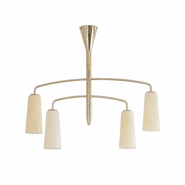Spiral lampadario Tiered