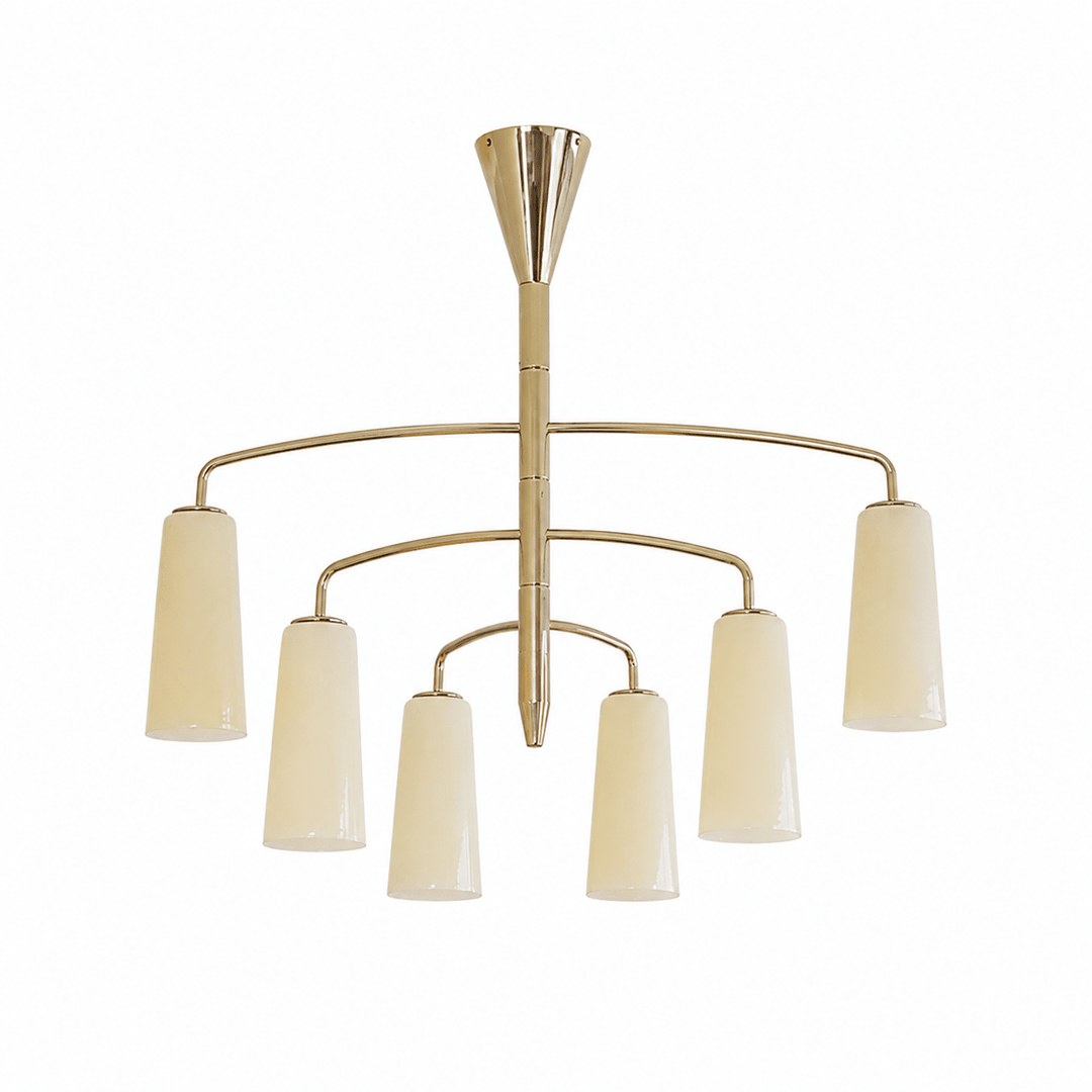 Spiral lampadario Tiered