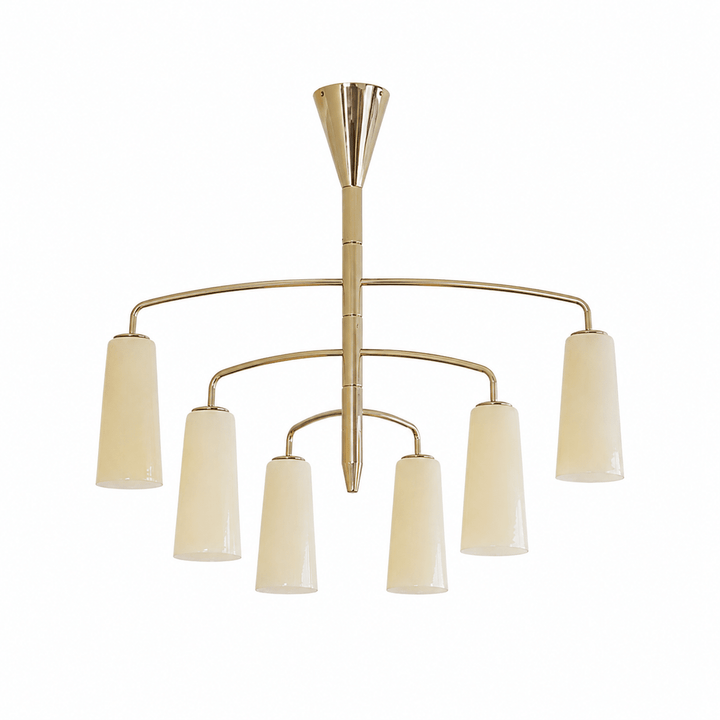 Spiral lampadario Tiered