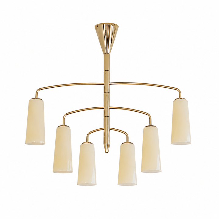 Spiral lampadario Tiered