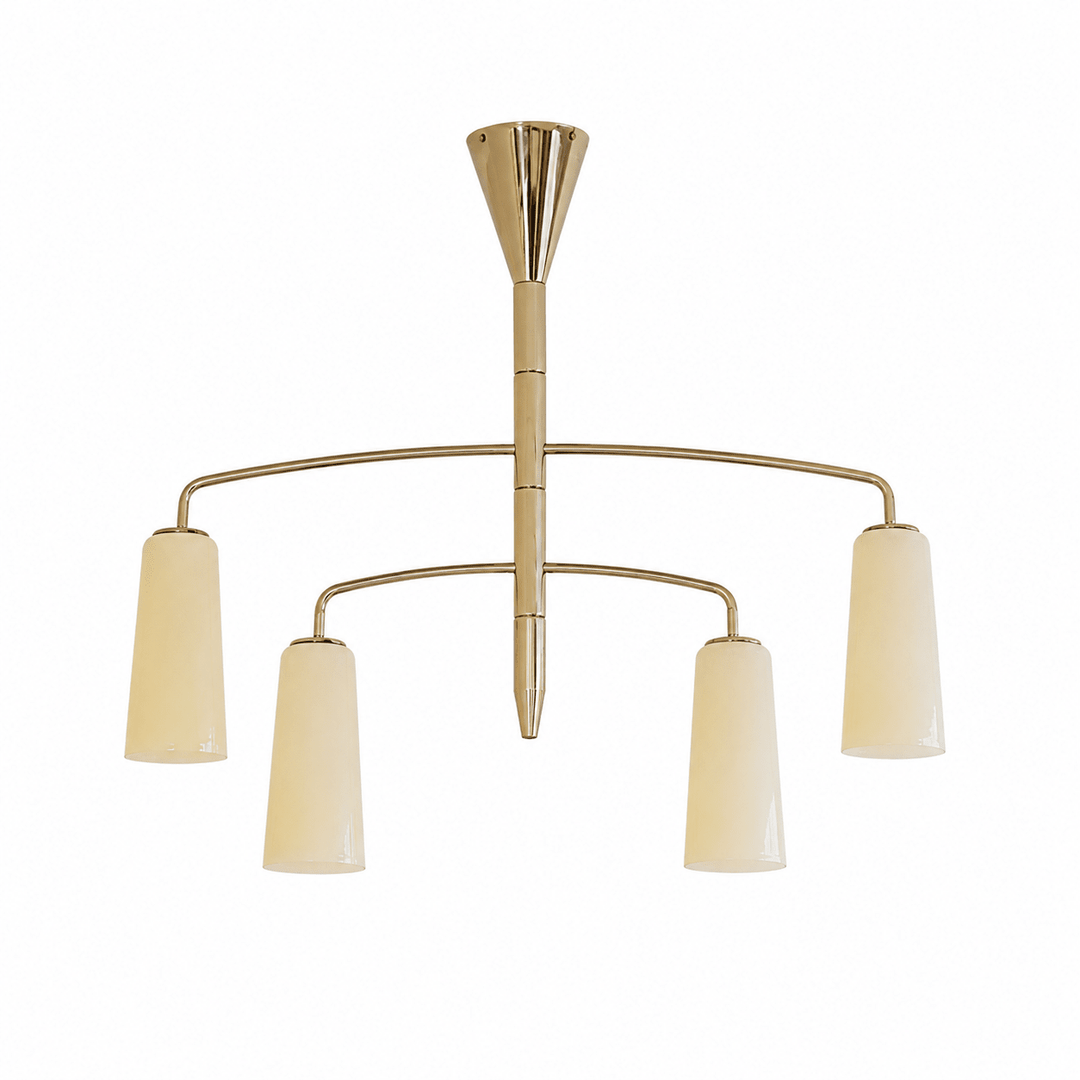 Spiral lampadario Tiered