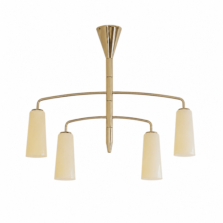 Spiral lampadario Tiered