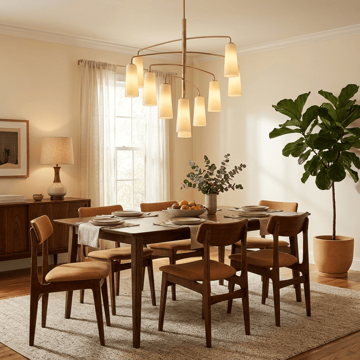 Spiral lampadario Tiered