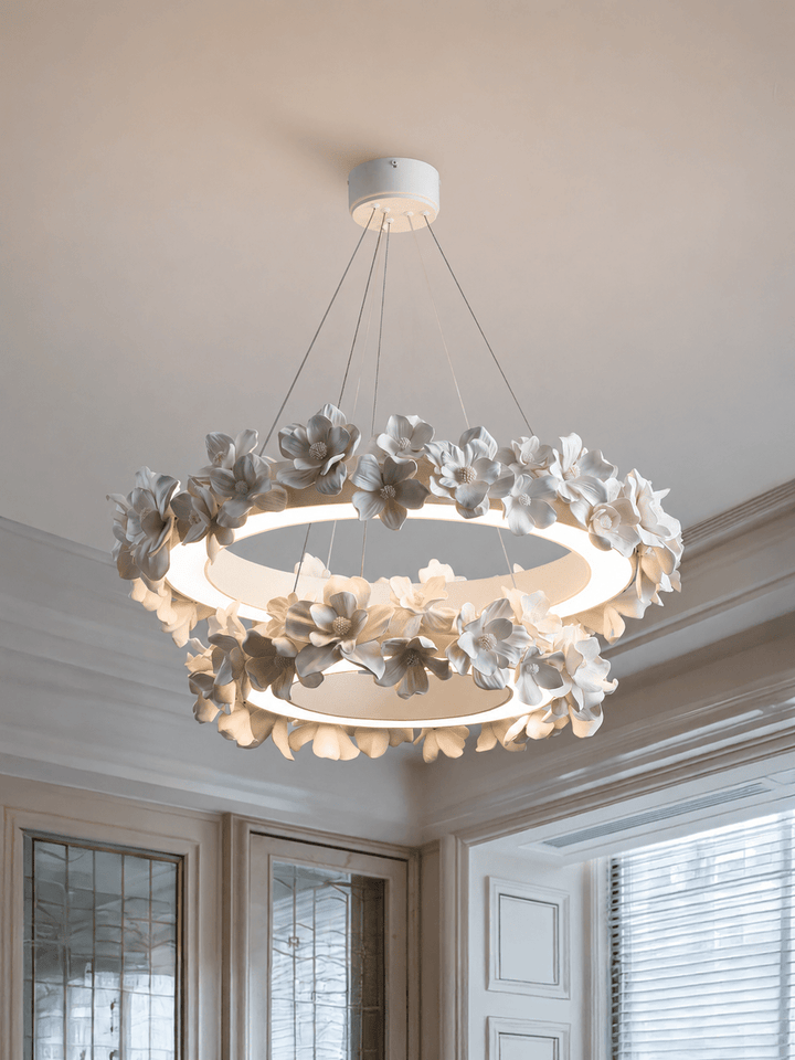 Floral Wreath lampadario floreale