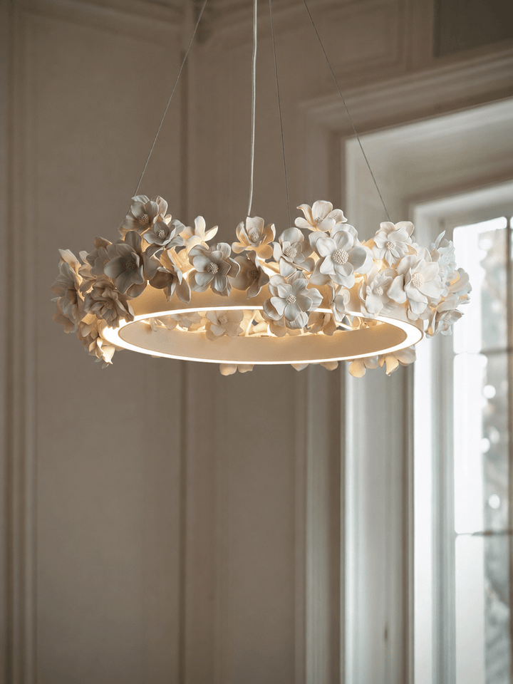 Floral Wreath lampadario floreale