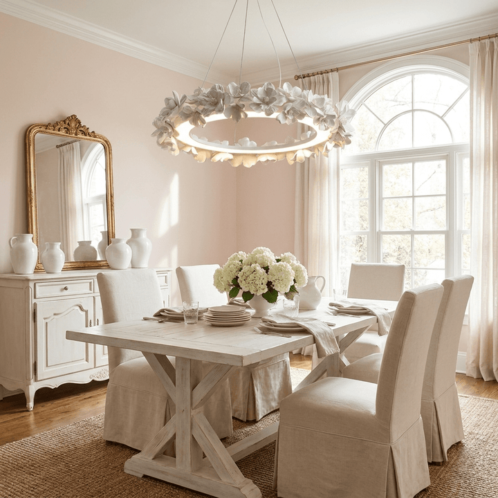 Floral Wreath lampadario floreale