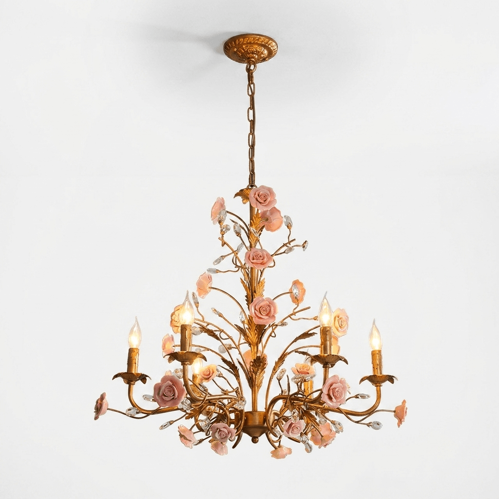 Rose lampadario