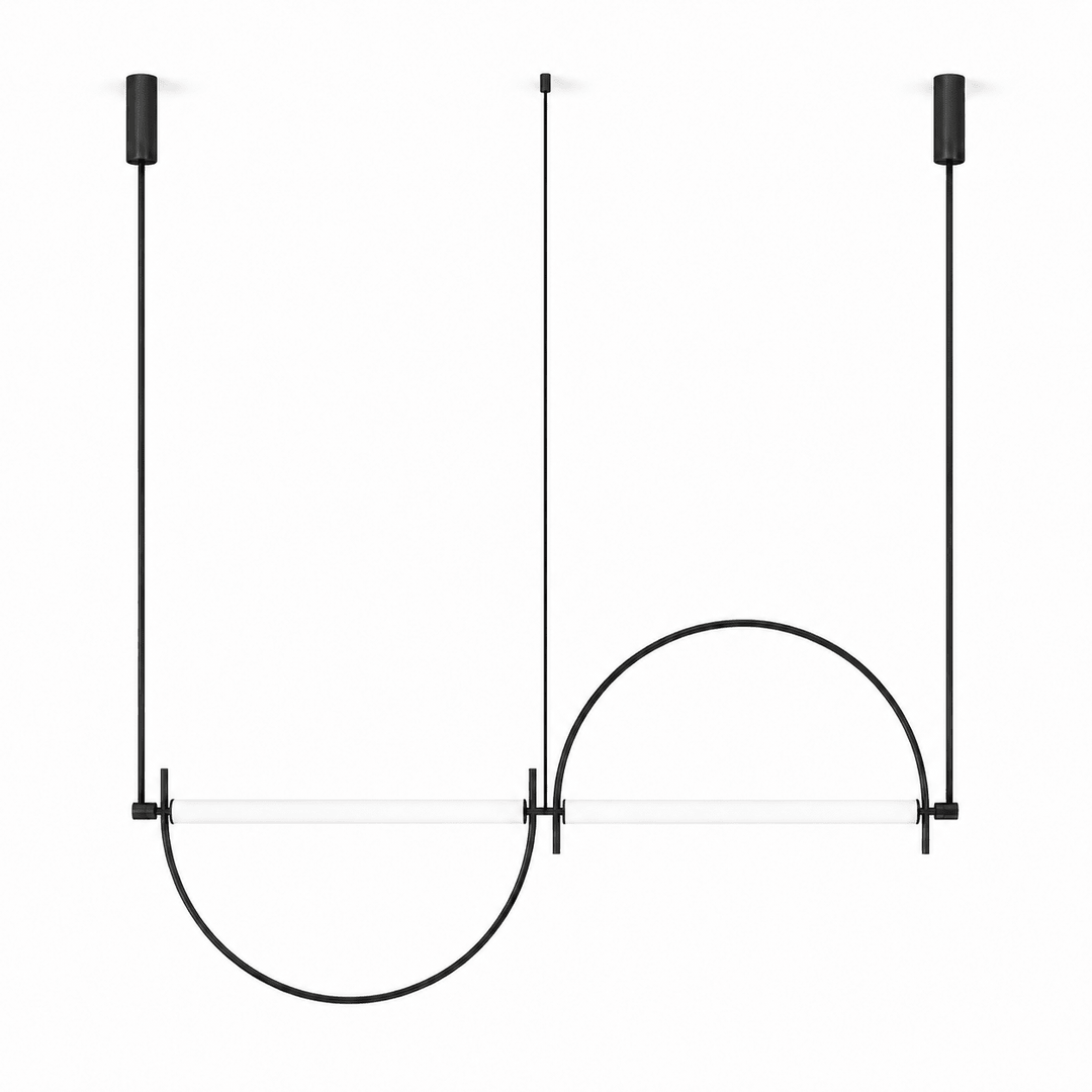 Arched Linear Led lampadario