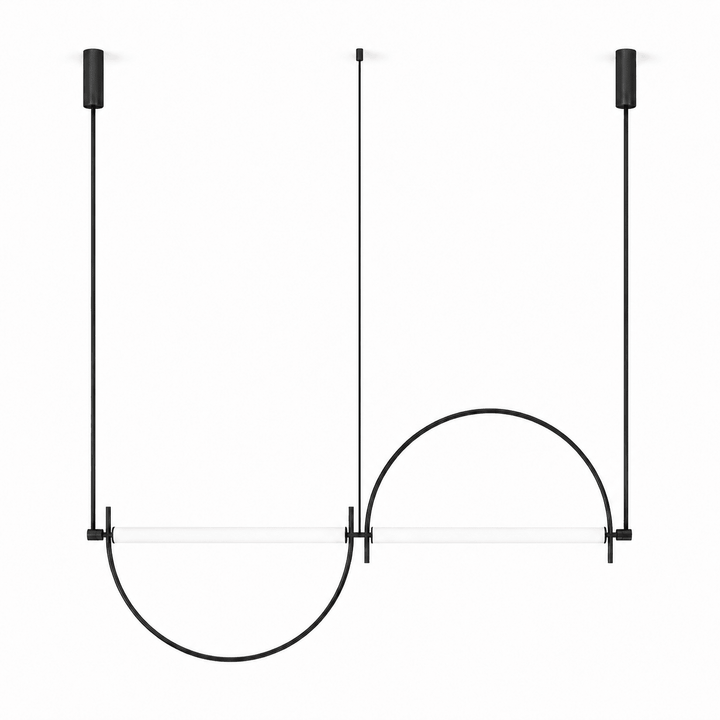 Arched Linear Led lampadario