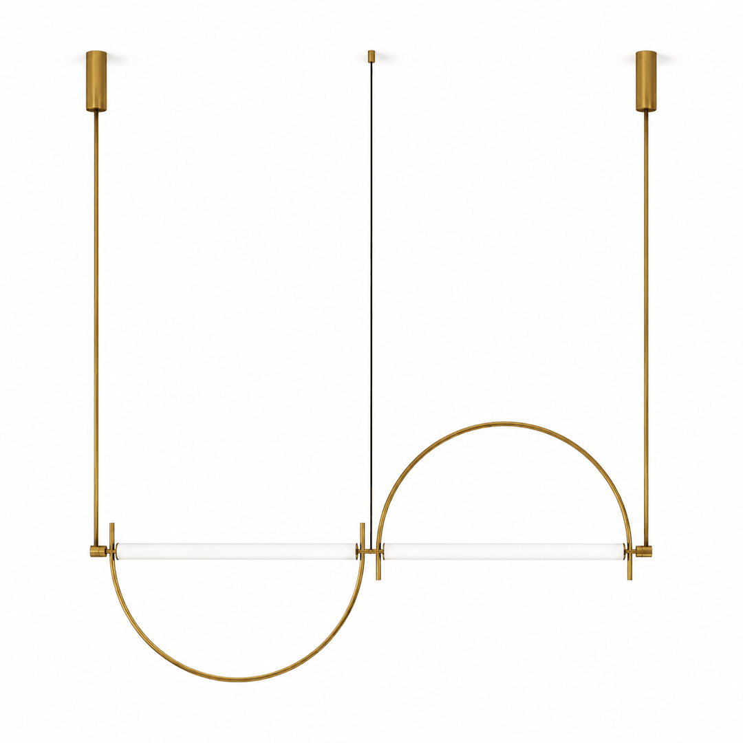 Arched Linear Led lampadario