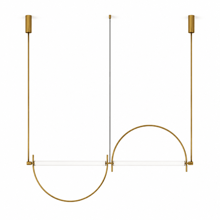 Arched Linear Led lampadario