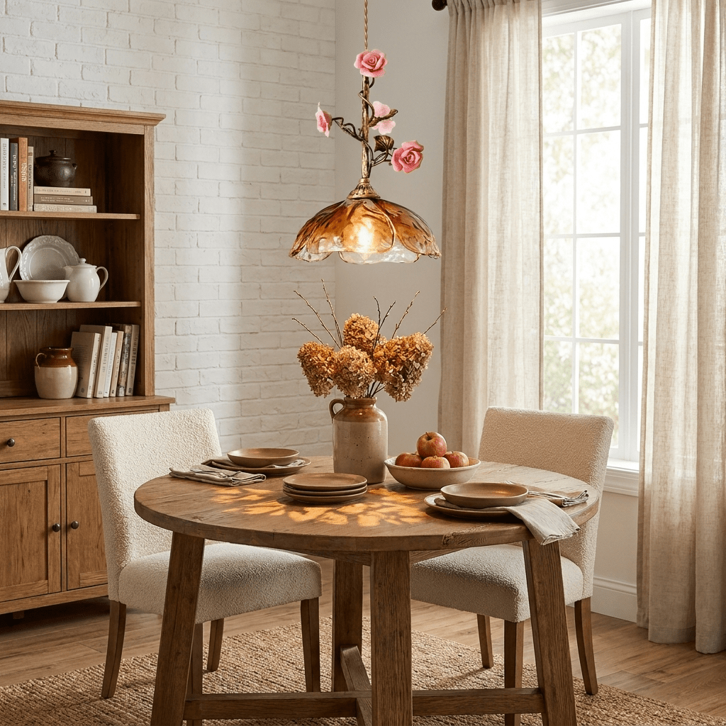 Trellis lampada a sospensione Rose