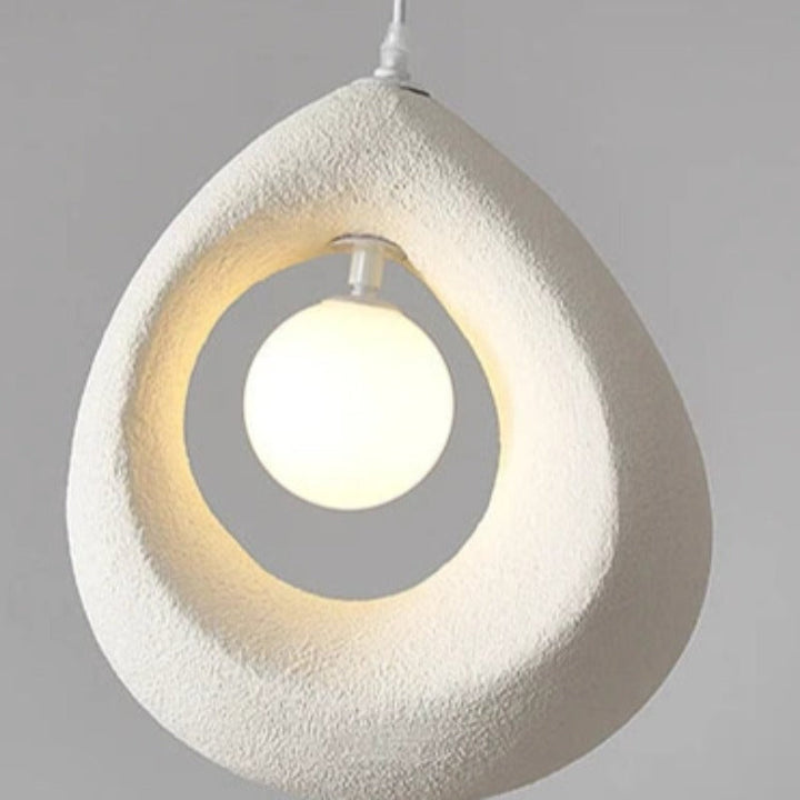Avi Moderno PVC Sospensione Bianco Grigio Camera da letto Soggiorno