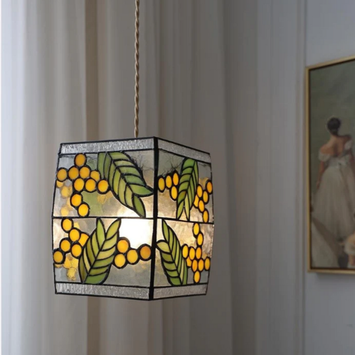 Tiffany Vintage Lampadari Vetro Soggoirono Sala da Pranzo Camera da Letto