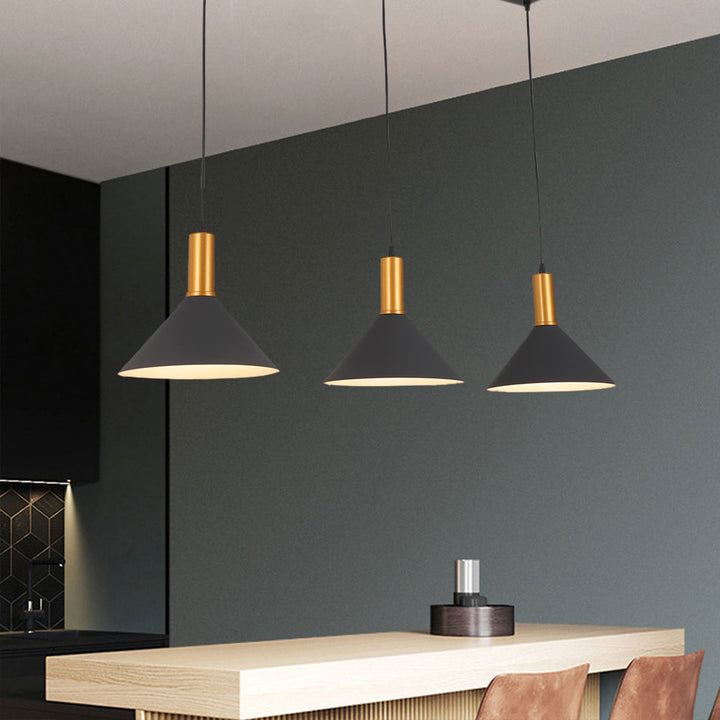Arisha Moderne LED Lampade a Sospensione Metallo Blu Isola Cucina/Soggiorno/Bagno Semplice
