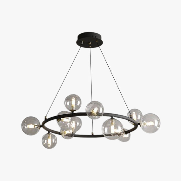 Valentina Moderno Minimalismo LED Lampade a Sospensione Metallo Vetro Oro/Nero Soggiorno/Camera da Letto/Sala da Pranzo