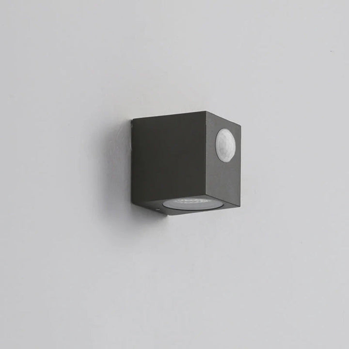 Ray Moderne LED Lampade da Esterno Metallo Nero Quadrato Minimalista