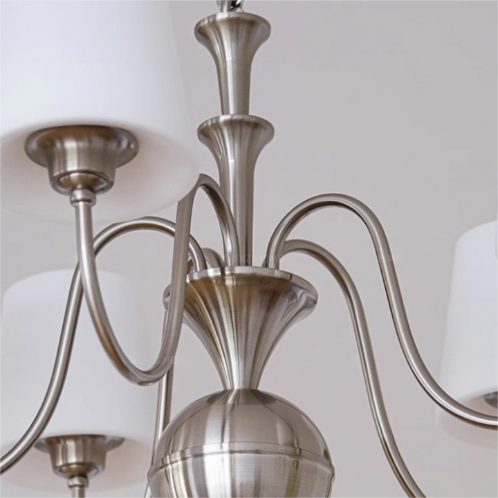 Silva Vintage Metallo Vetro Lampadari Studio Camera da Letto