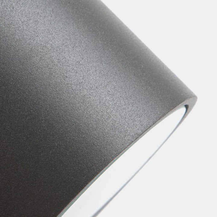Ray Moderne LED Lampade da Esterno Metallo Nero Quadrato Minimalista