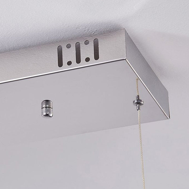Kristy Moderne Onda Design Lampade a Sospensione Cristallo/Metallo Soggiorno