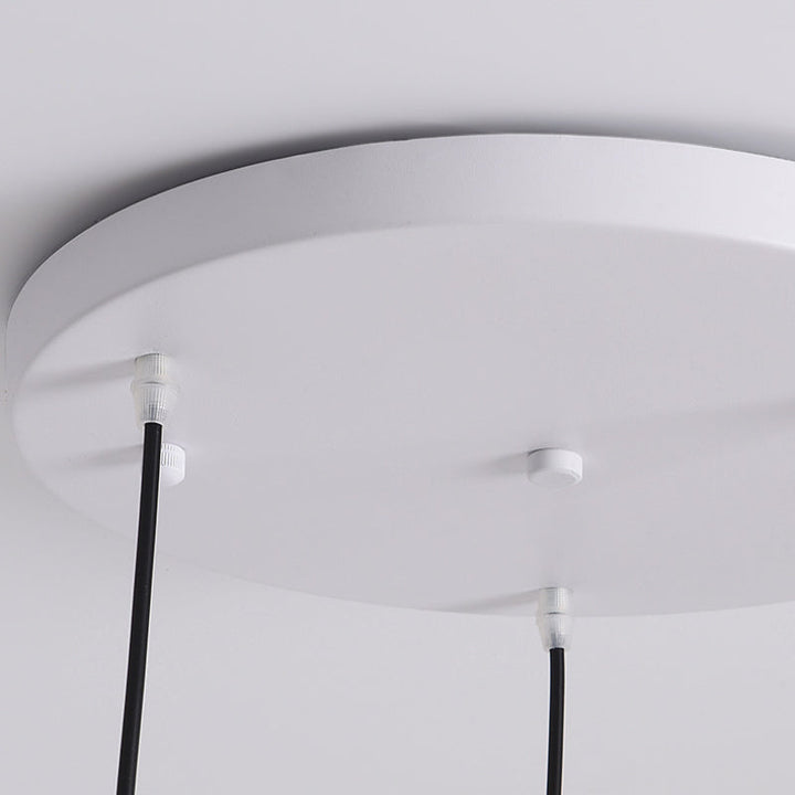 Valentina Moderno Metallo/Vetro LED Sospensione Bianco Camera da letto/Cucina