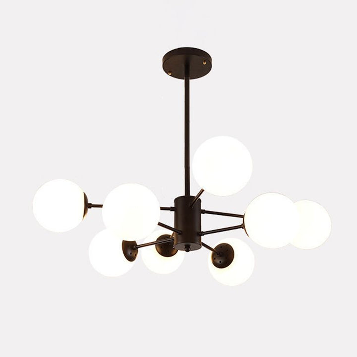 Valentina Moderno LED Semplice Lampade a Sospensione Vetro Metallo Nero/Oro Soggiorno/Camera da Letto