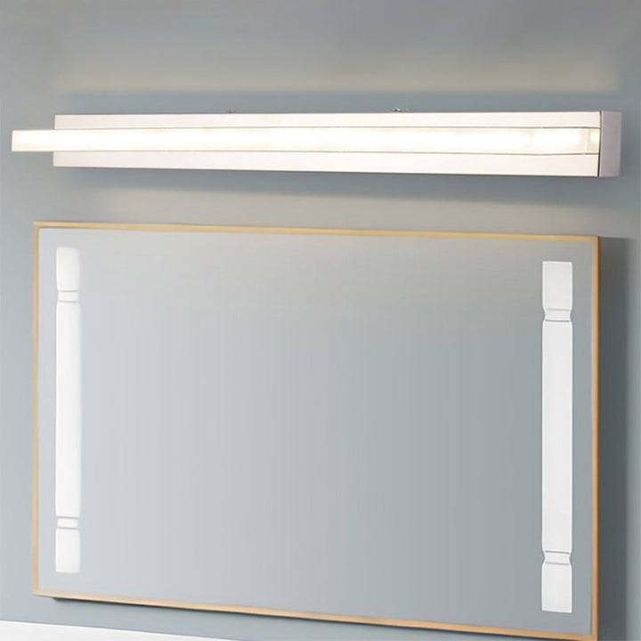 Arisha Moderni LED Applique Bianco Rettangolare Bagno Specchio Anteriore