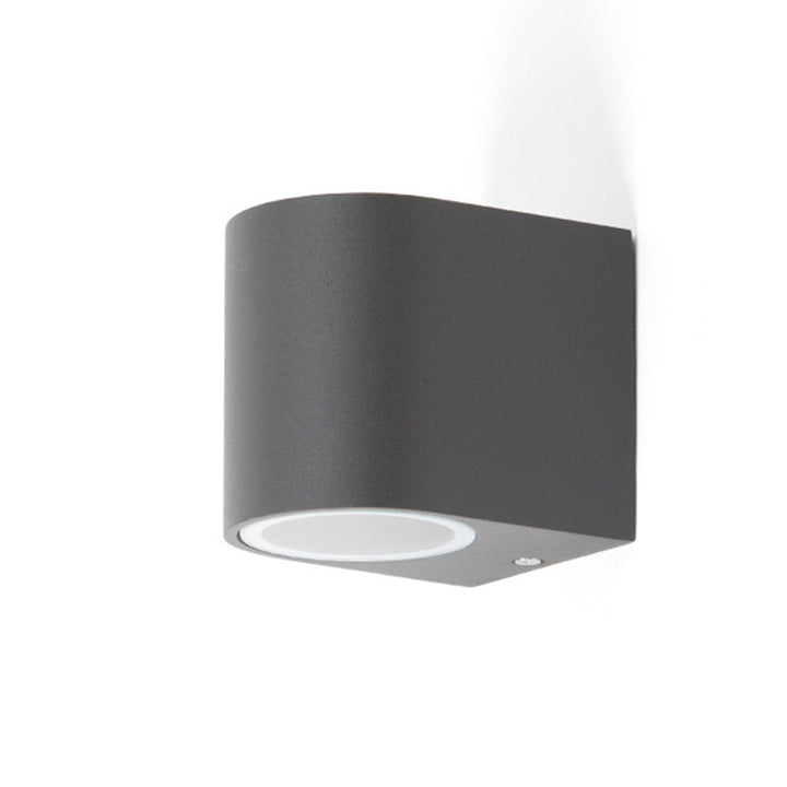 Ray Moderne LED Lampade da Esterno Metallo Nero Quadrato Minimalista