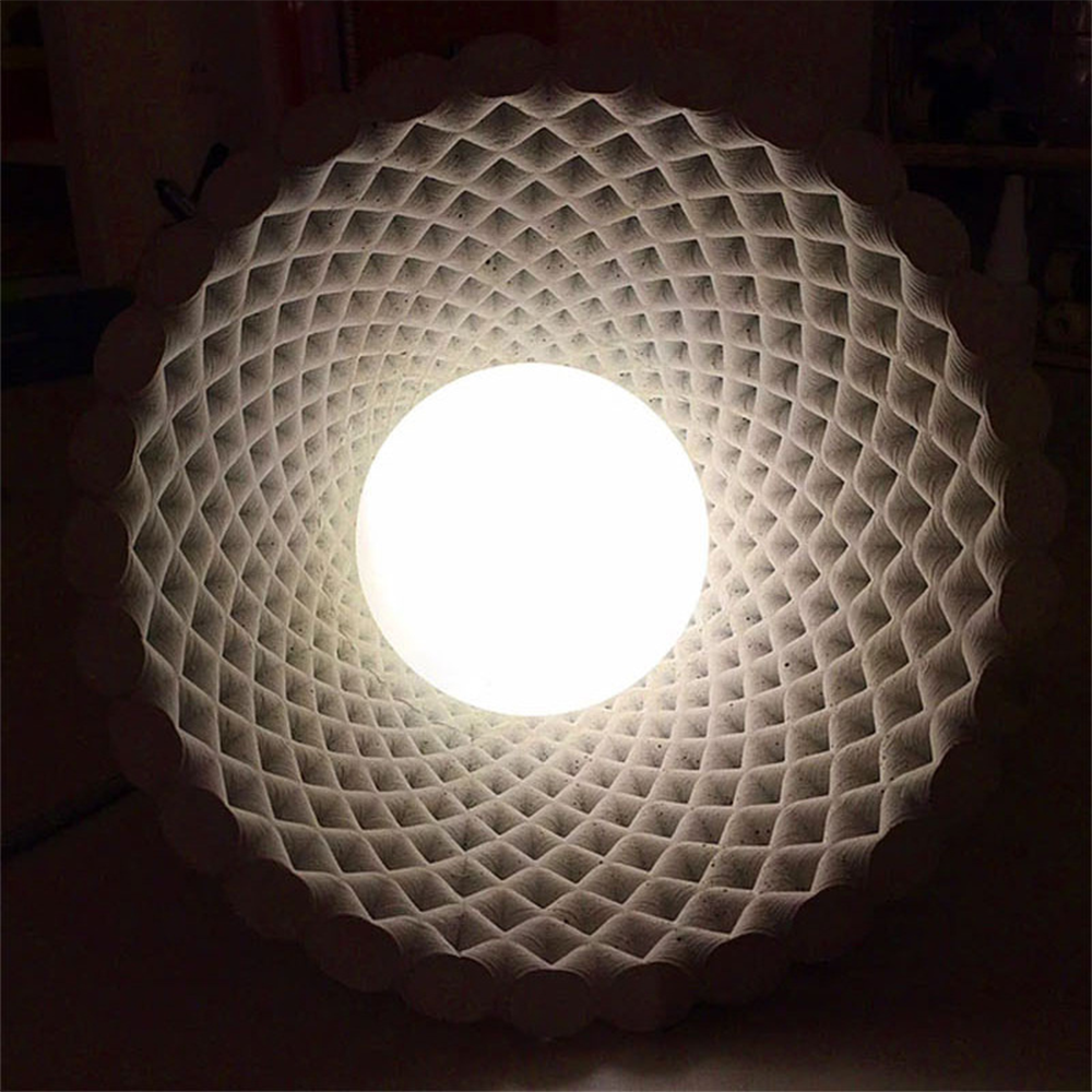 Valentina Cono Moderno Tessuto Forma Lampade a Sospensione Camera Da Letto