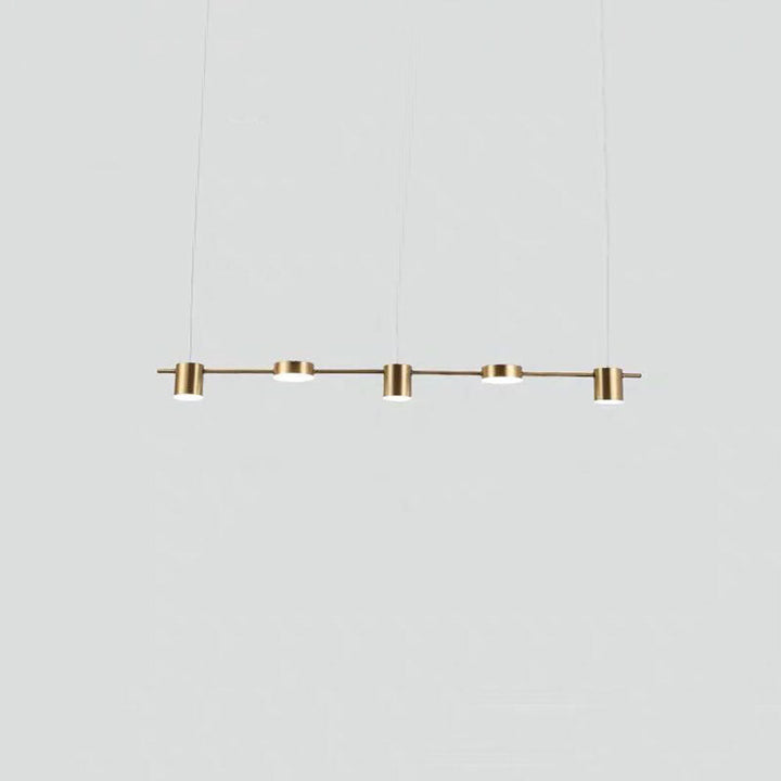 Arisha Moderni LED Metallo Lampade a Sospensione Nero/Oro Soggiorno/Cucina