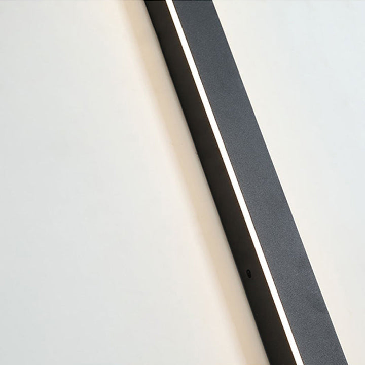 Ray Applique da Esterni Metallo Lineare Balcone Terrazza Minimalista