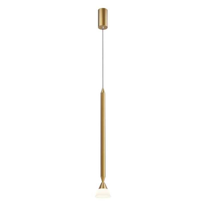 Arisha Lampada a Sospensione Metallo Nero/Oro Lineare Soggiorno