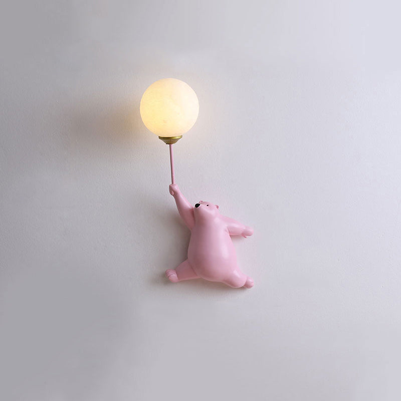 Aria Design LED Applique da Parete Lettura Pallone d&