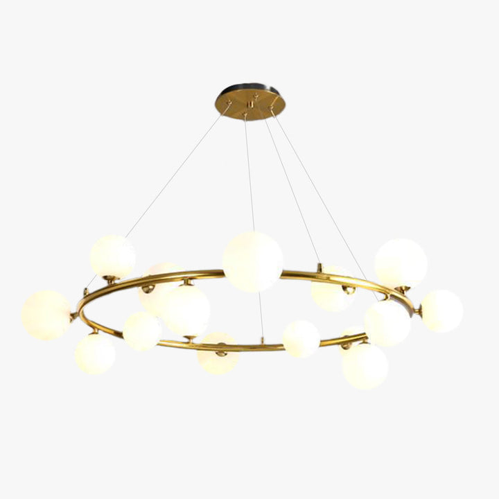 Valentina Moderno Minimalismo LED Lampade a Sospensione Metallo Vetro Oro/Nero Soggiorno/Camera da Letto/Sala da Pranzo
