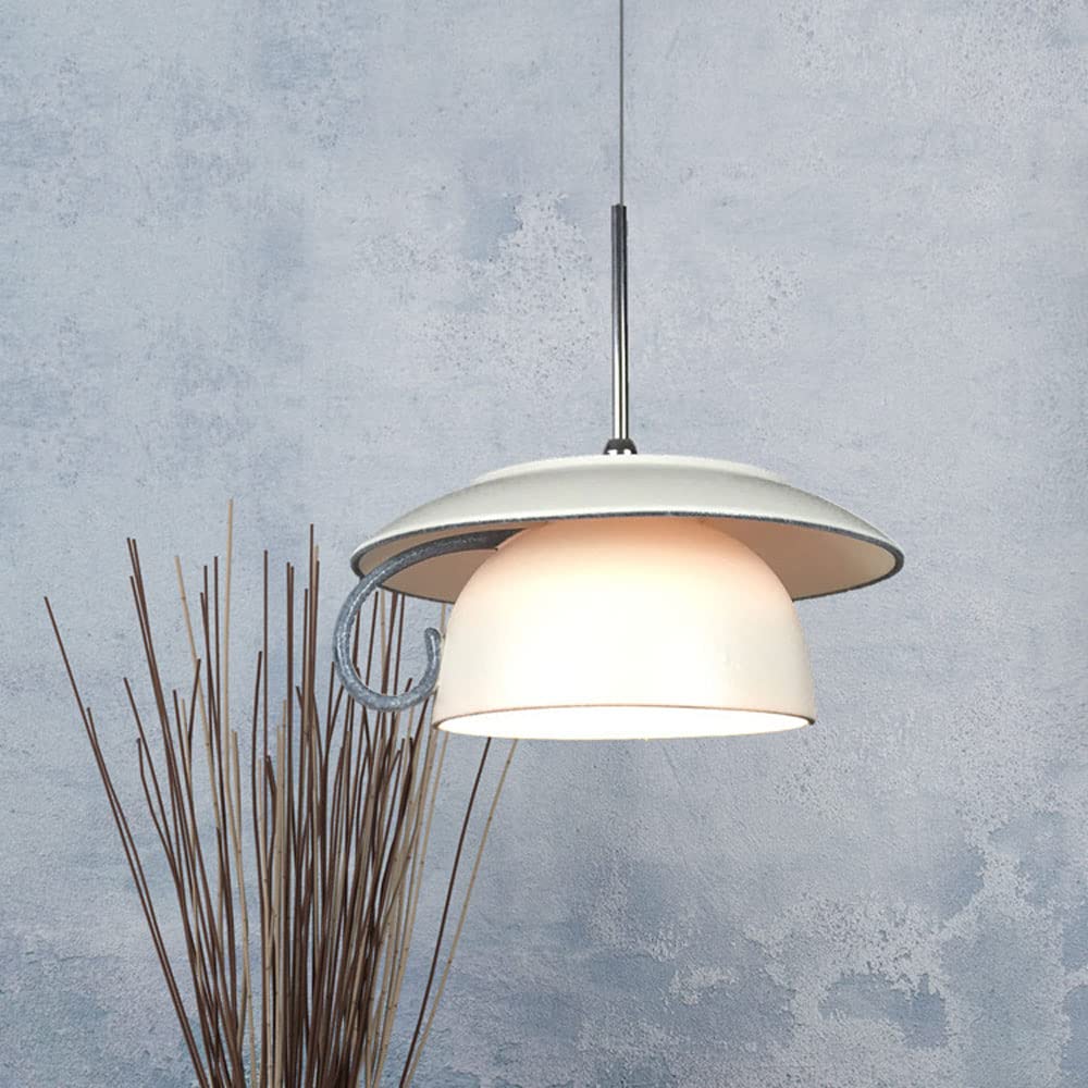 Valentina Nordic Tazza Ceramica LED Lampade a Sospensione Camera da Letto