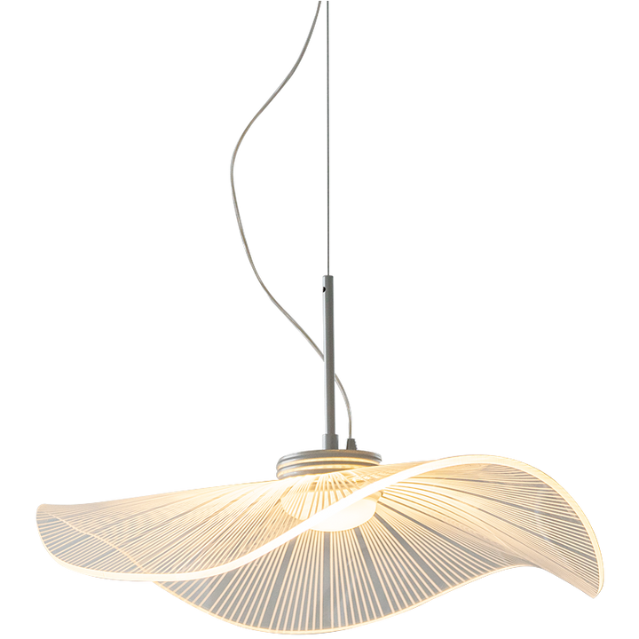 Ritta Design Foglia Metallo Acrilico LED Lampade a Sospensione Camera da Letto