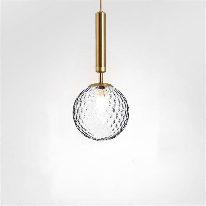 Valentina Moderno LED Vetro Palla Lampade a Sospensione Bianco/Chiaro