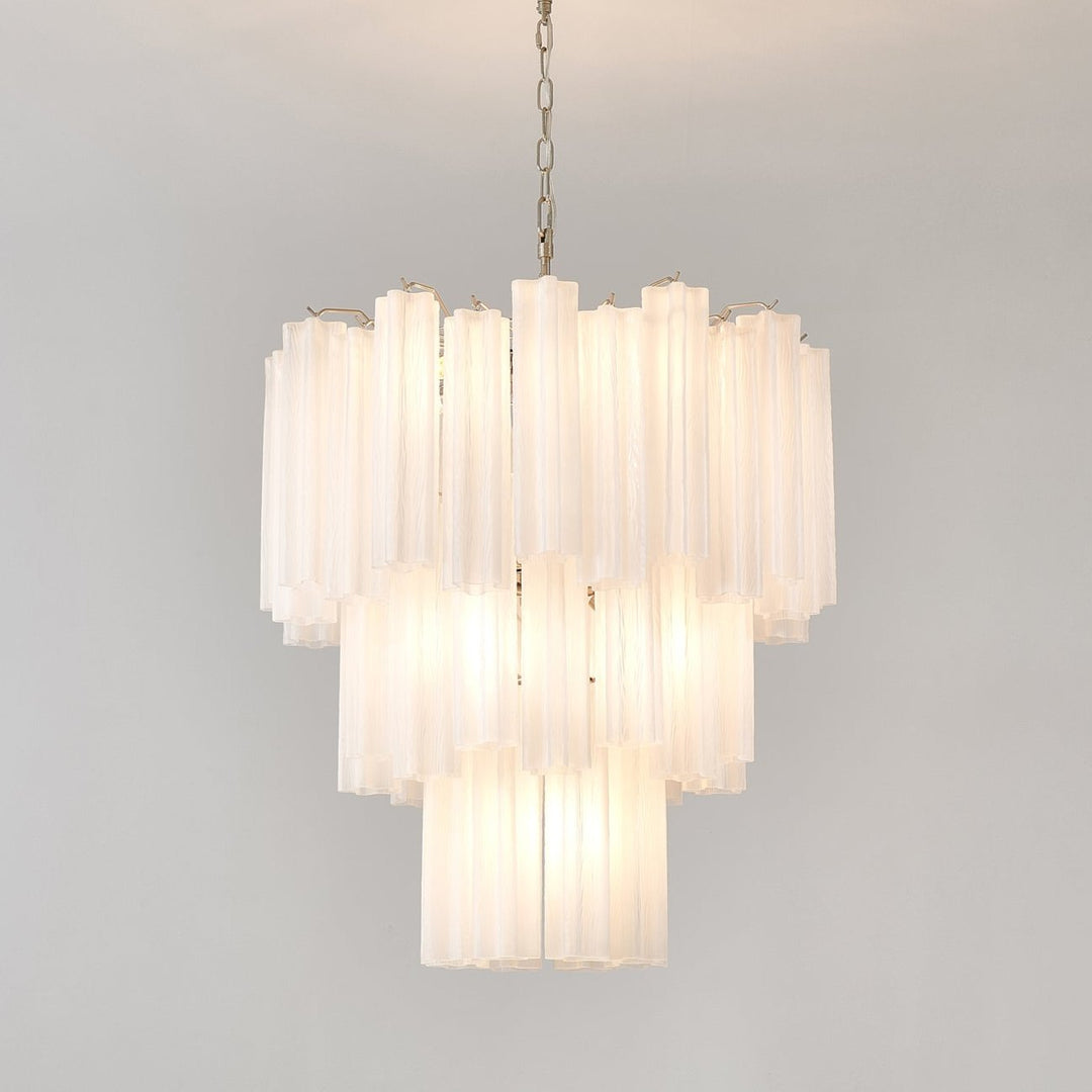 Lioreissa lampadario Tubi in vetro Smerigliato Strati Minimalisti