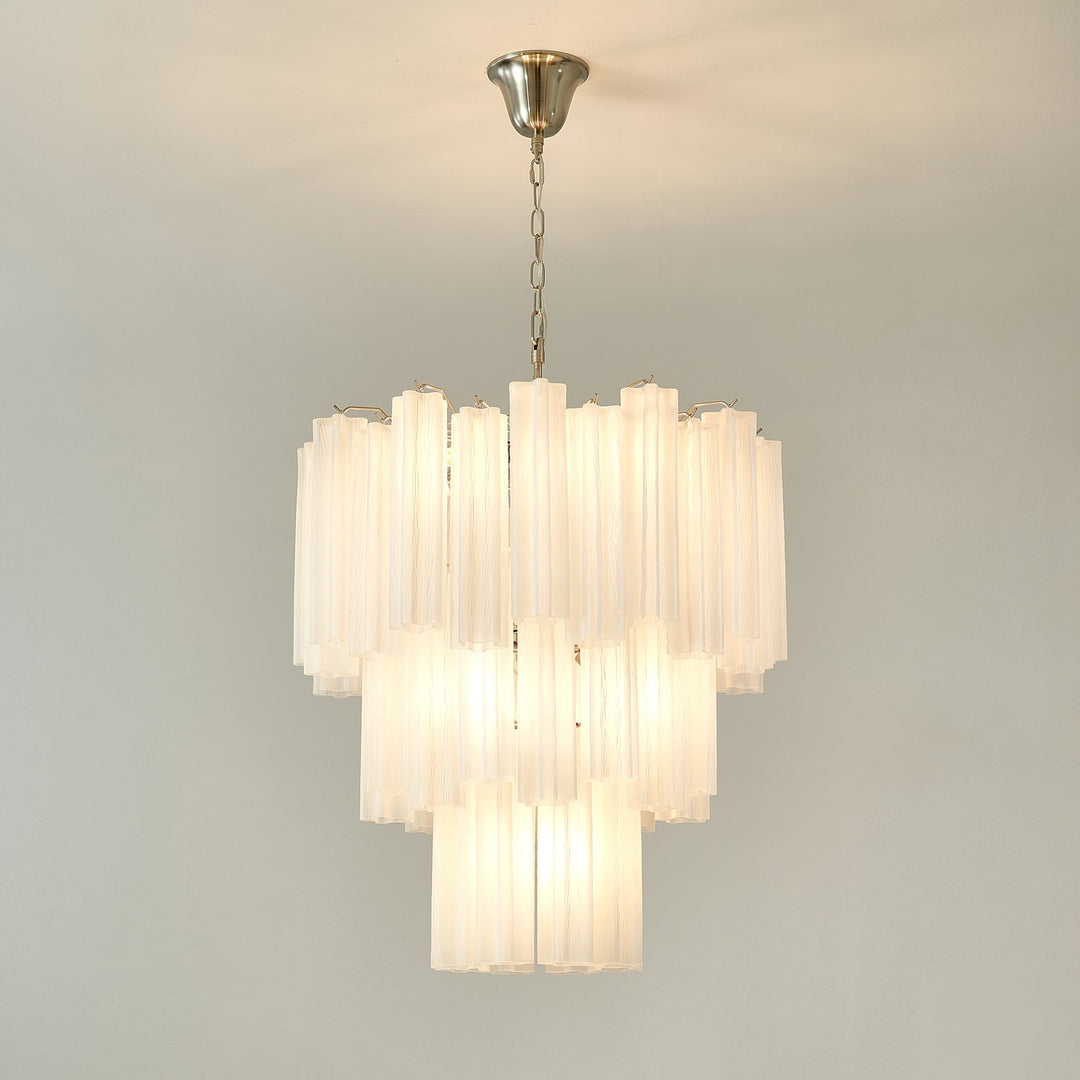 Lioreissa lampadario Tubi in vetro Smerigliato Strati Minimalisti