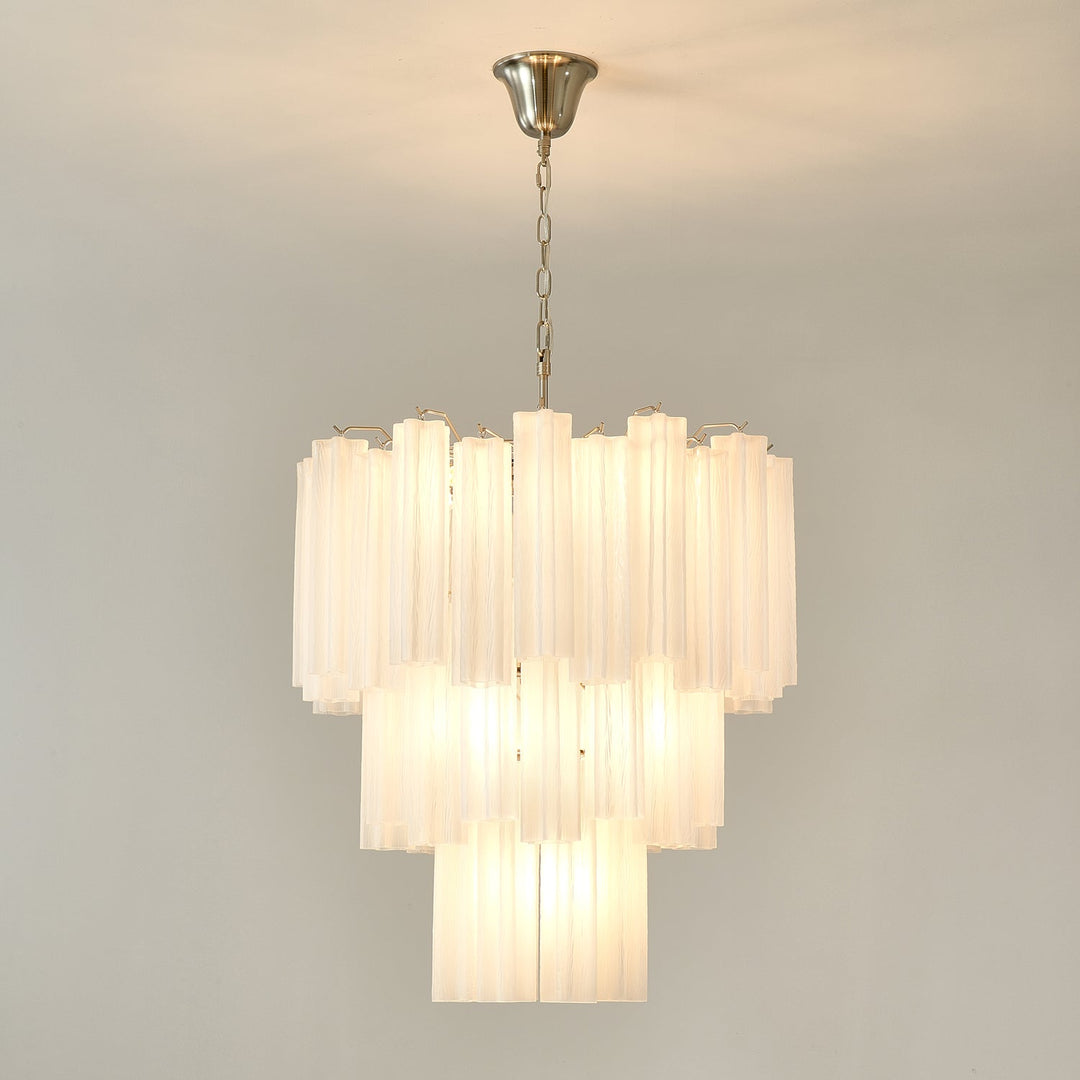 Lioreissa lampadario Tubi in vetro Smerigliato Strati Minimalisti