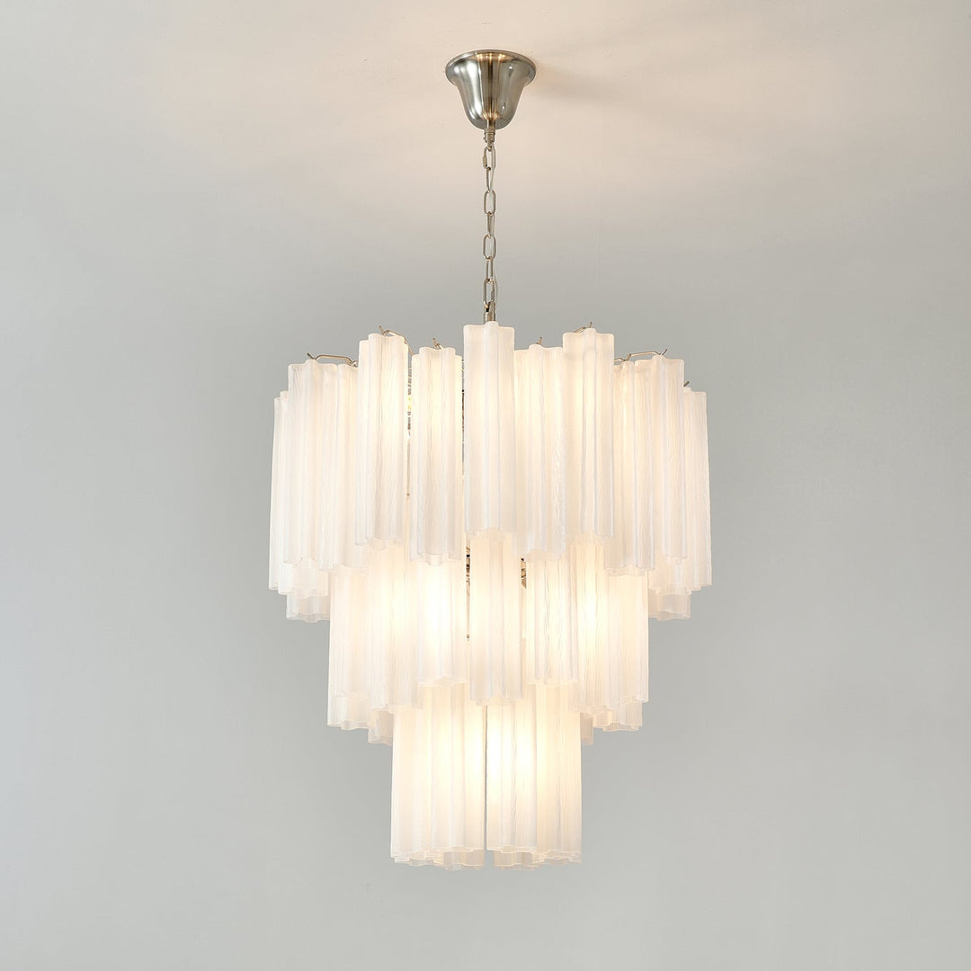 Lioreissa lampadario Tubi in vetro Smerigliato Strati Minimalisti