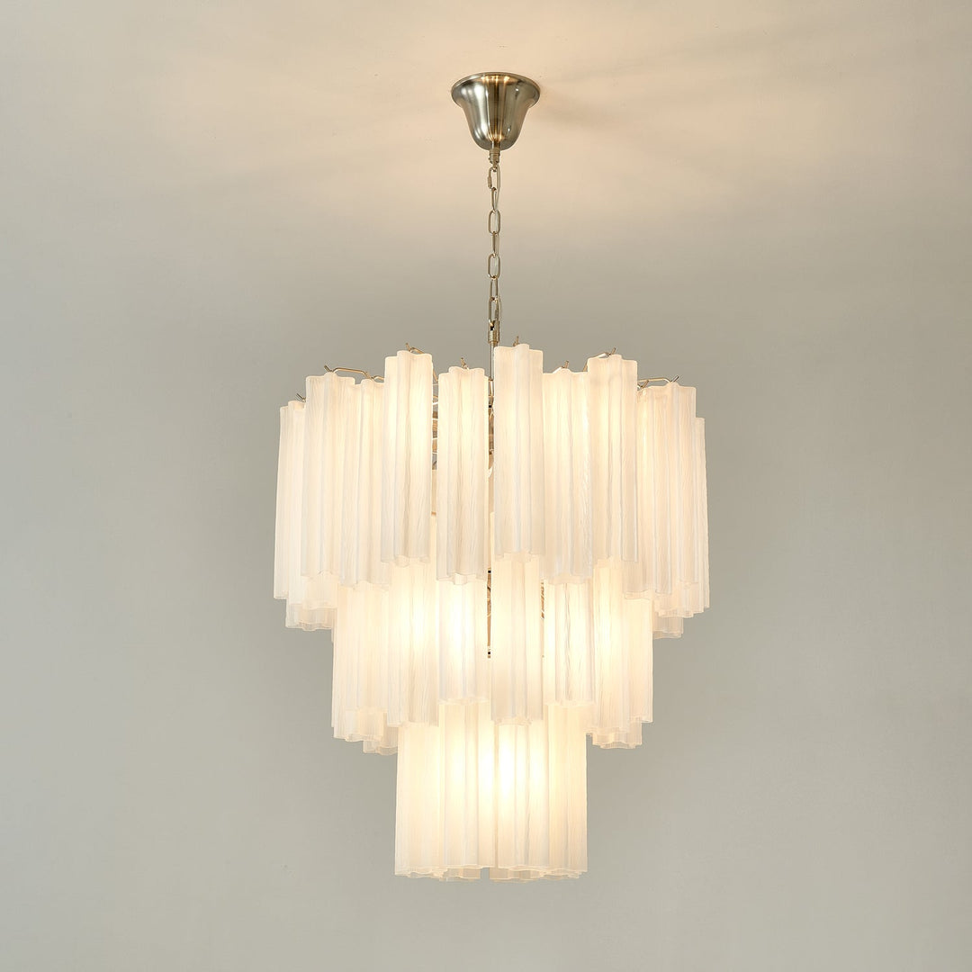 Lioreissa lampadario Tubi in vetro Smerigliato Strati Minimalisti