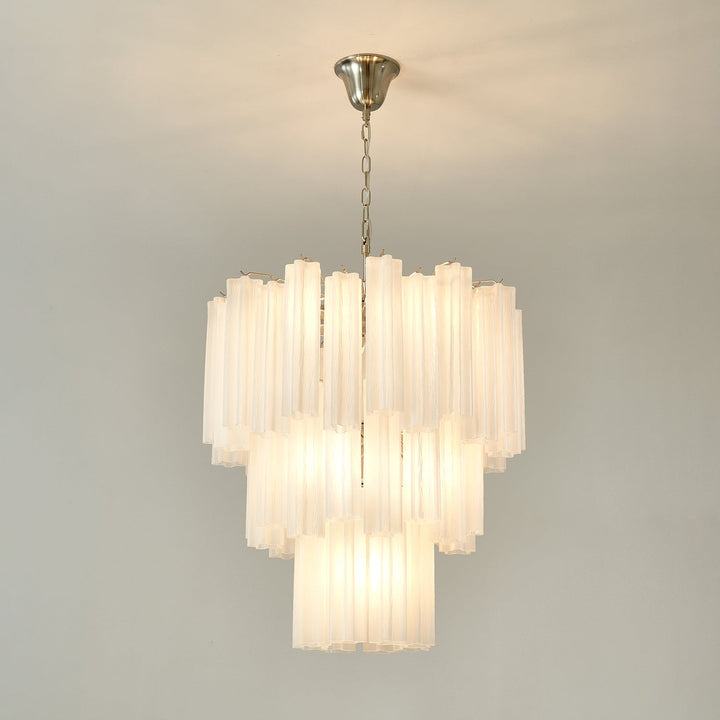 Lioreissa lampadario Tubi in vetro Smerigliato Strati Minimalisti