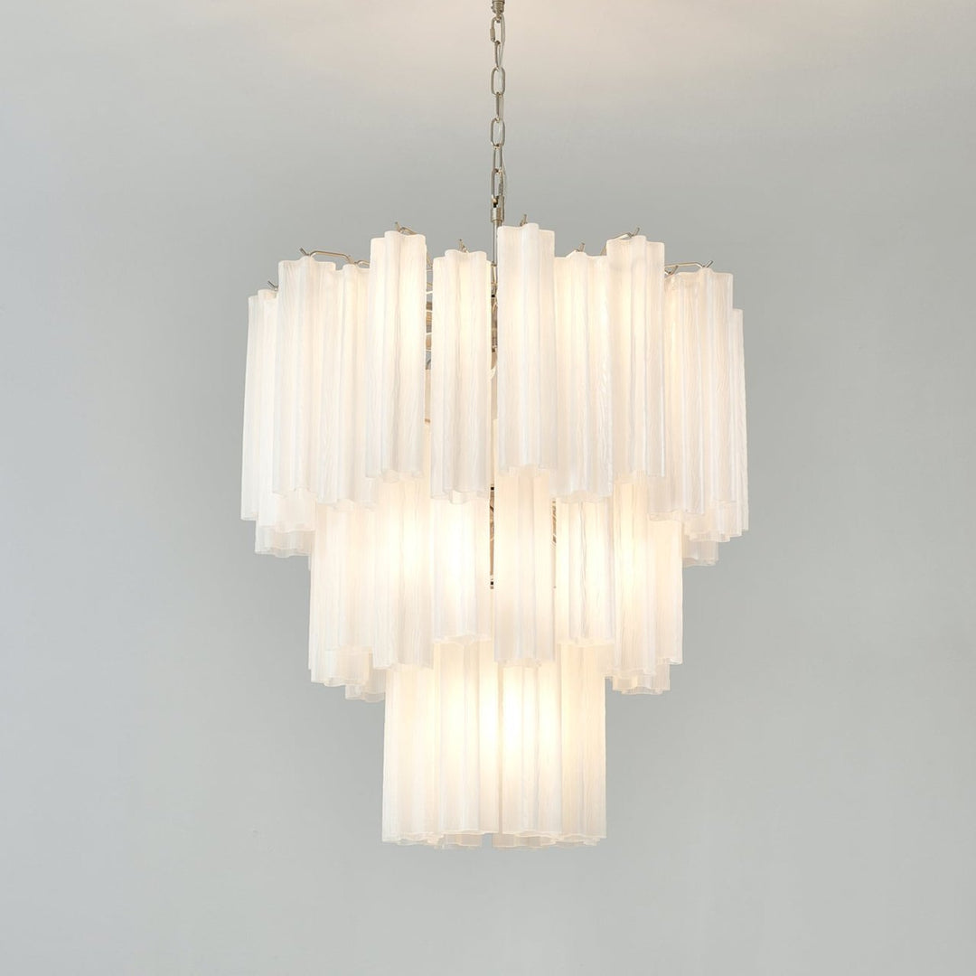 Lioreissa lampadario Tubi in vetro Smerigliato Strati Minimalisti