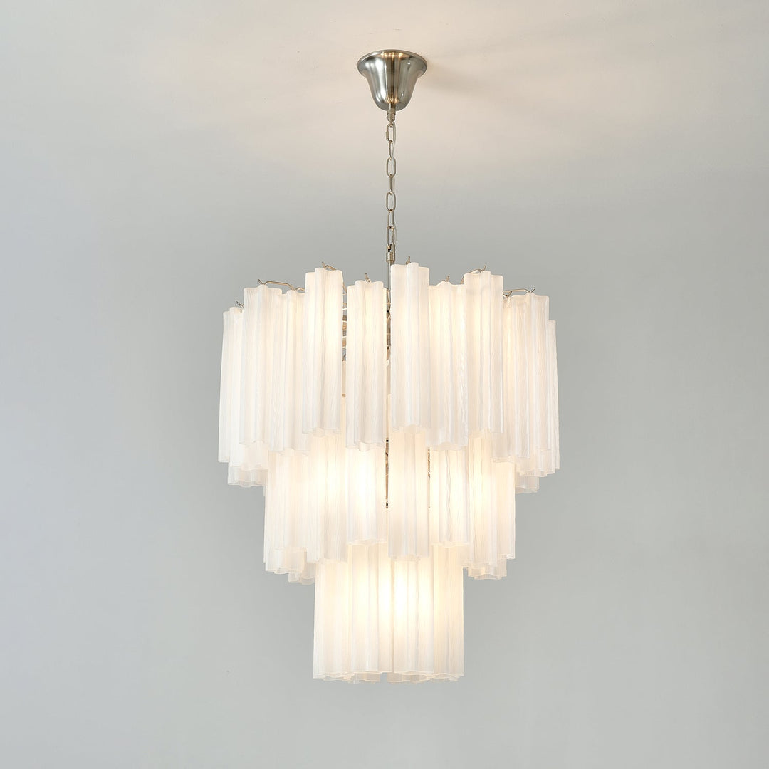 Lioreissa lampadario Tubi in vetro Smerigliato Strati Minimalisti