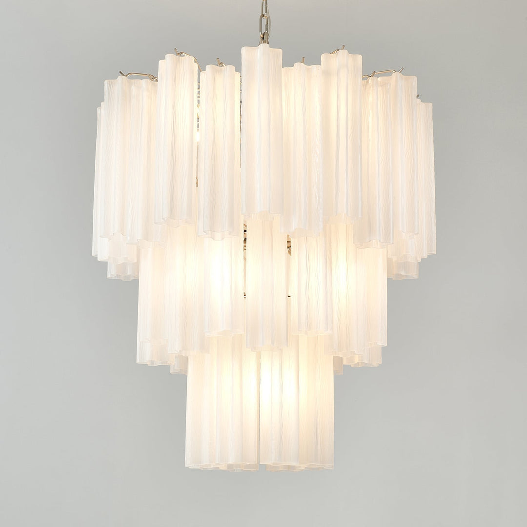 Lioreissa lampadario Tubi in vetro Smerigliato Strati Minimalisti