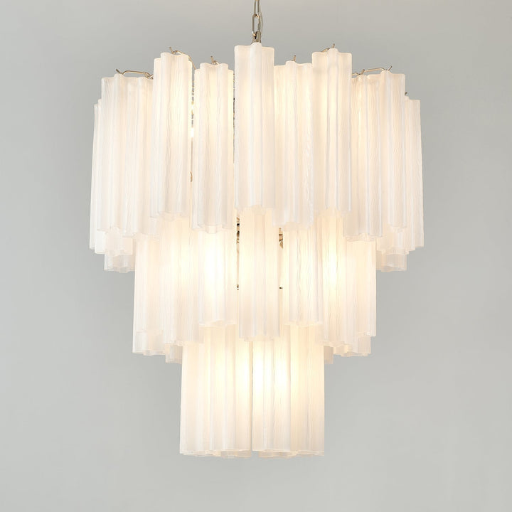 Lioreissa lampadario Tubi in vetro Smerigliato Strati Minimalisti