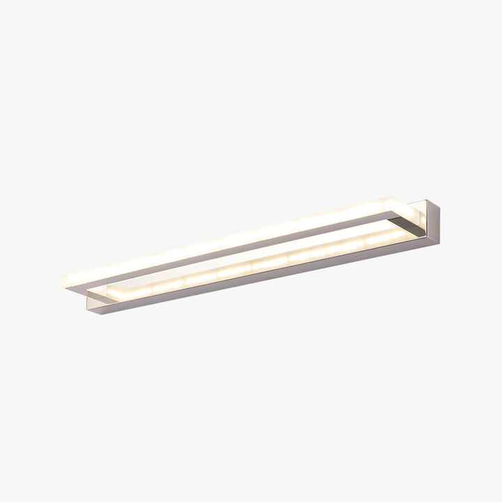 Arisha Moderni LED Applique Bianco Rettangolare Bagno Specchio Anteriore