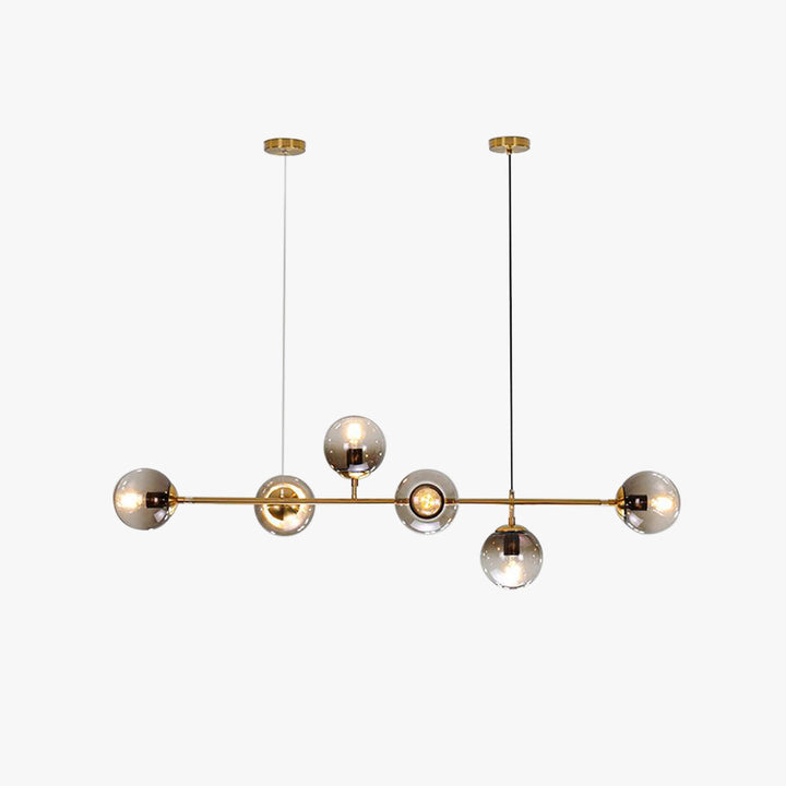 Valentina Moderni LED Oro Lampade a Sospensione Metallo/Vetro Camera da Letto